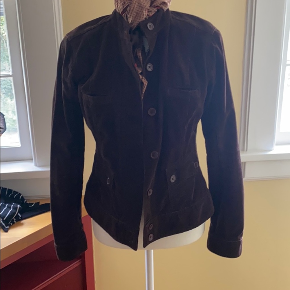 Brown corduroy jacket